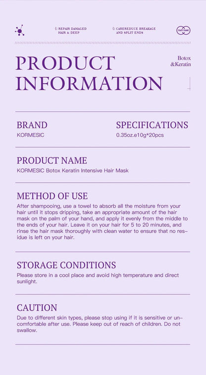 5-Second Magical Keratin Hair Mask - Glow Labs USA - 13