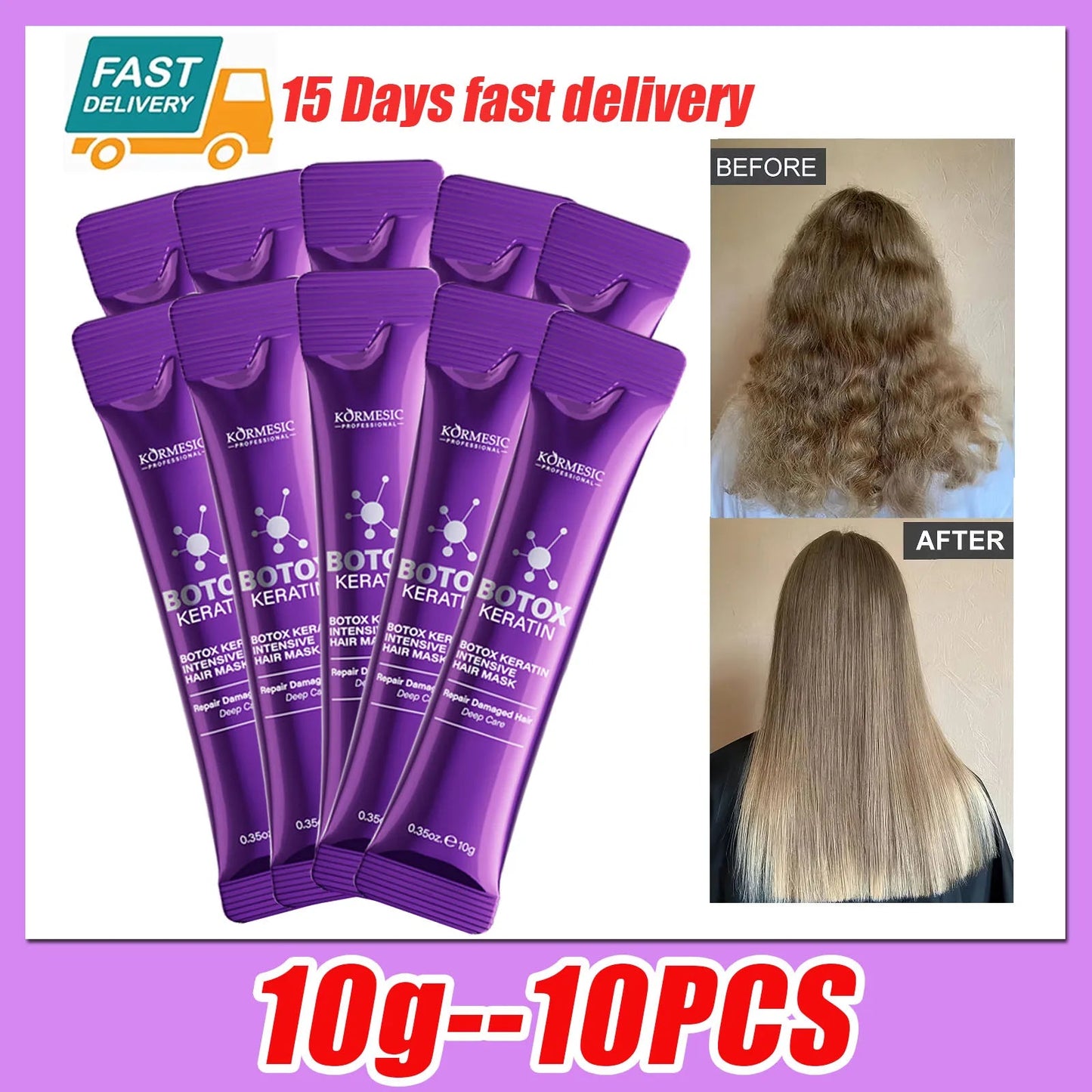 5-Second Magical Keratin Hair Mask - Glow Labs USA - 19