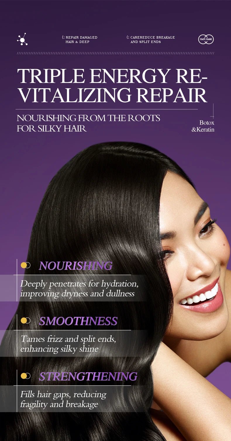5-Second Magical Keratin Hair Mask - Glow Labs USA - 9
