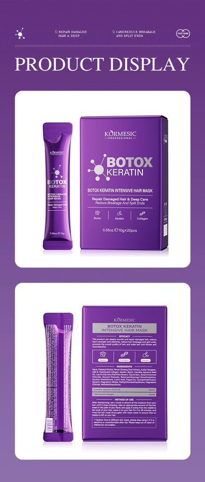 5-Second Magical Keratin Hair Mask - Glow Labs USA - 14