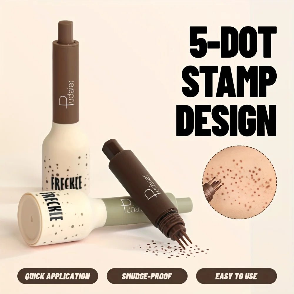Aura Sunkissed Freckle Stamp - Natural Faux Freckle Pen - Glow Labs USA - 4