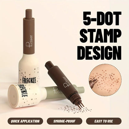 Aura Sunkissed Freckle Stamp - Natural Faux Freckle Pen - Glow Labs USA - 4