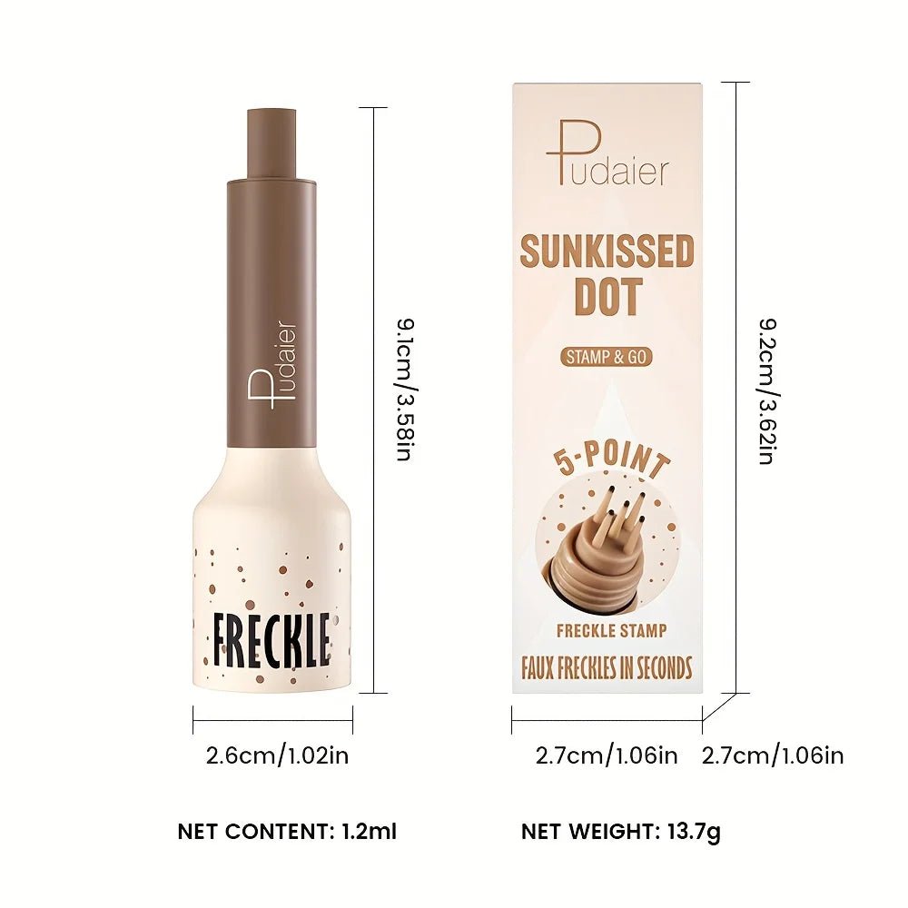 Aura Sunkissed Freckle Stamp - Natural Faux Freckle Pen - Glow Labs USA - 6