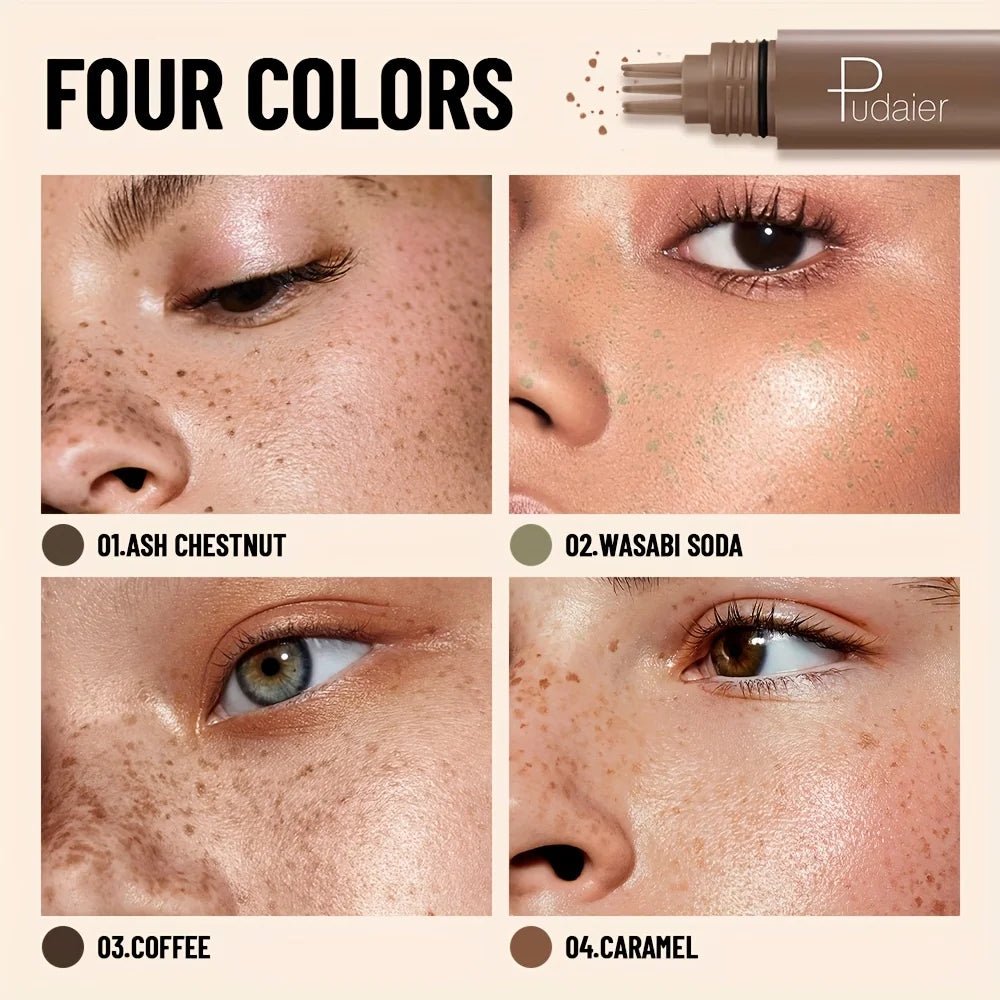 Aura Sunkissed Freckle Stamp - Natural Faux Freckle Pen - Glow Labs USA - 8