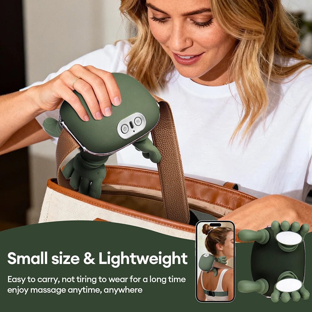 AuraKnead™ 4D Bionic Neck Massager - Neck & Shoulder Massager - Glow Labs USA - 15