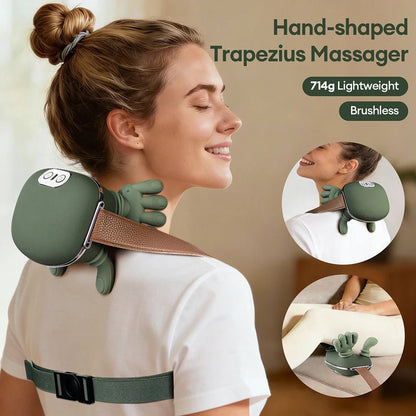 AuraKnead™ 4D Bionic Neck Massager - Neck & Shoulder Massager - Glow Labs USA - 7