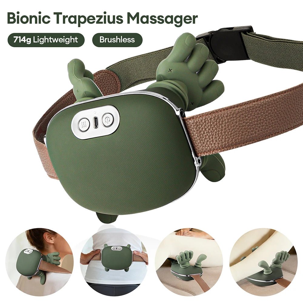 AuraKnead™ 4D Bionic Neck Massager - Neck & Shoulder Massager - Glow Labs USA - 8