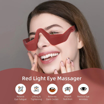 AuraRelieve™ Red Light Under-Eye Massager Glasses - Glow Labs USA - 10