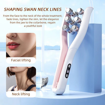 AuraSculpt™ V-Shape Microcurrent Face Sculpting Roller - Glow Labs USA - 13