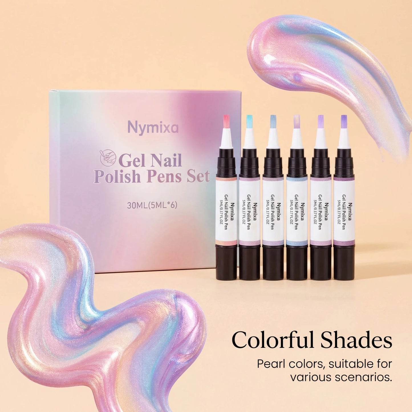 GlamGel™ Nail Pen Set - Glow Labs USA