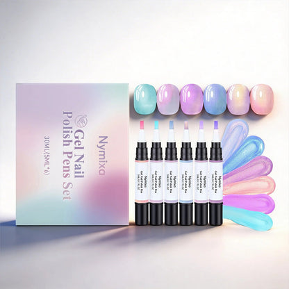 GlamGel™ Nail Pen Set - Glow Labs USA