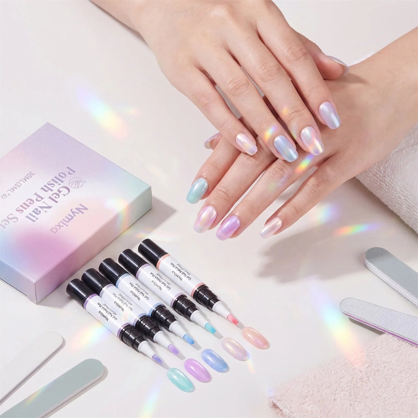 GlamGel™ Nail Pen Set - Glow Labs USA