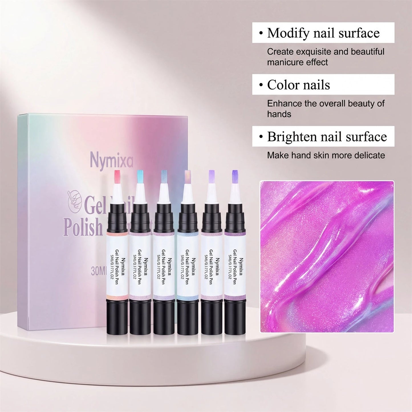 GlamGel™ Nail Pen Set - Glow Labs USA