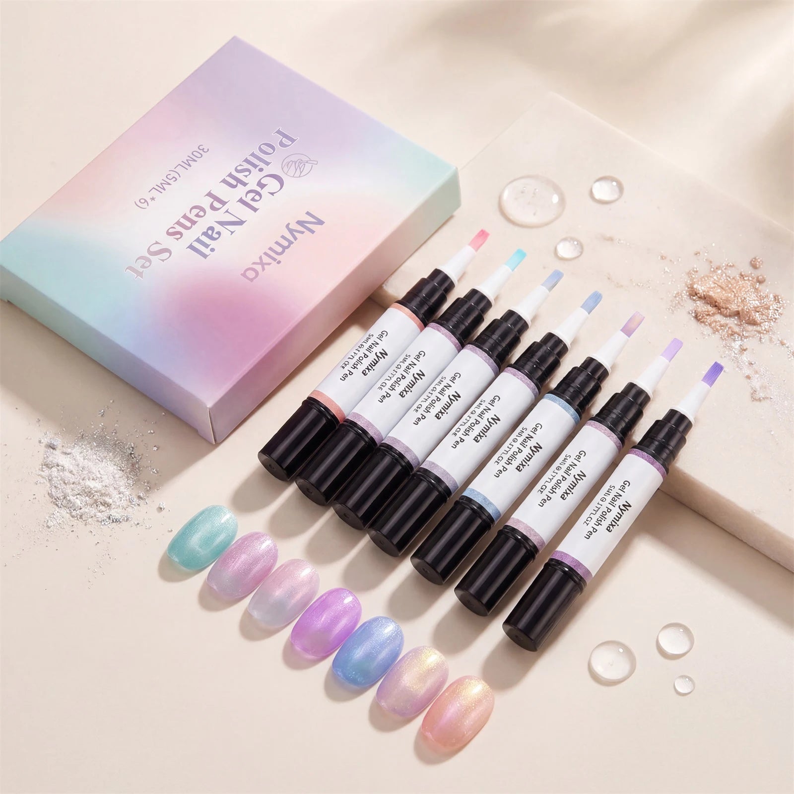 GlamGel™ Nail Pen Set - Glow Labs USA