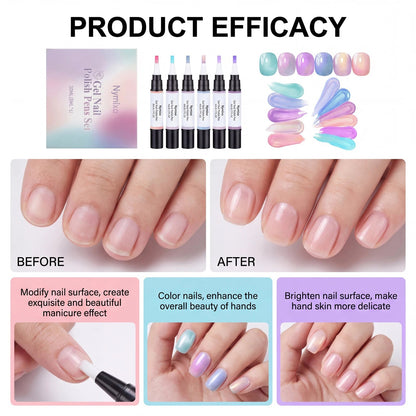 GlamGel™ Nail Pen Set - Glow Labs USA