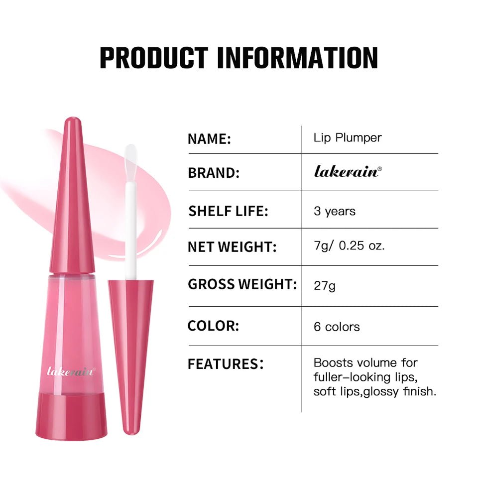 Lakerain™ Instant Lip Plumper & High-Shine Gloss - Glow Labs USA - 14