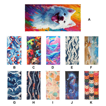SandyPack™ 2-in-1 Beach Towel Bag - Glow Labs USA - 1