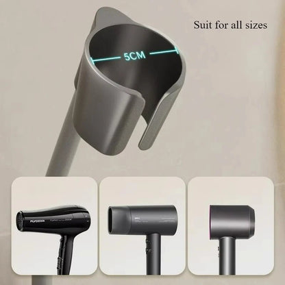 StyleSpin™ 360° Hands-Free Hair Dryer Holder - Glow Labs USA