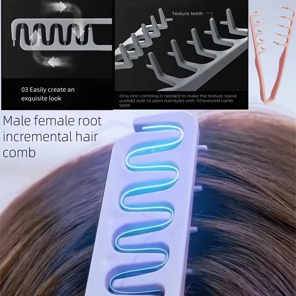 VoluMesh™ Volumizing Hair Comb - Glow Labs USA